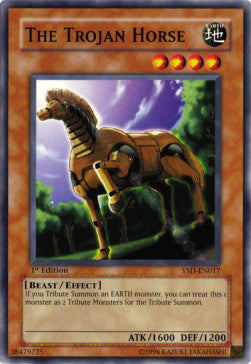 The Trojan Horse⁣ - Starter Deck: GX 2006⁣ (Common)⁣ [017]