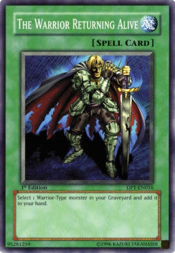 The Warrior Returning Alive⁣ - Duelist Pack: Jaden Yuki⁣ (Common)⁣ [016]