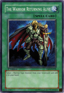 The Warrior Returning Alive⁣ - Starter Deck: GX 2006⁣ (Common)⁣ [028]