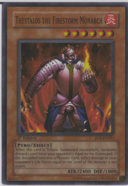 Thestalos the Firestorm Monarch (V.1 - Super Rare)⁣ - Rise of Destiny⁣ (Super Rare)⁣ [021]