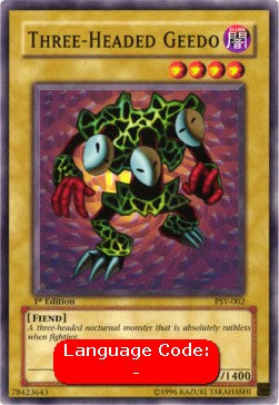 Three-Headed Geedo (V.2 - Common)⁣ - Pharaoh's Servant⁣ (Common)⁣ [002]