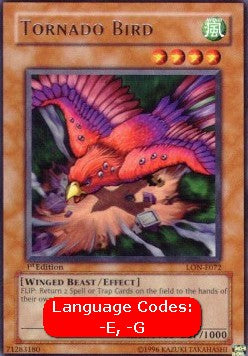 Tornado Bird (V.1 - Rare)⁣ - Labyrinth of Nightmare⁣ (Rare)⁣ [072]