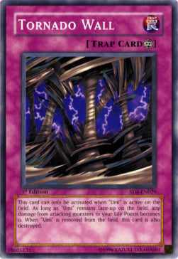 Tornado Wall⁣ - Structure Deck: Fury From The Deep⁣ (Common)⁣ [029]
