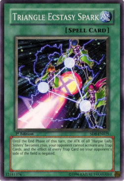 Triangle Ecstasy Spark - Structure Deck: Lord of the Storm (Common) [SD8-025]