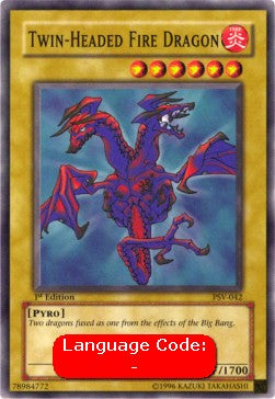 Twin-Headed Fire Dragon (V.2 - Common)⁣ - Pharaoh's Servant⁣ (Common)⁣ [042]