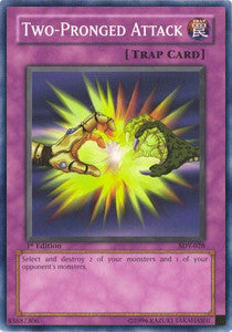 Two-Pronged Attack (V.2 - Common)⁣ - Starter Deck: Yugi⁣ (Common)⁣ [028]
