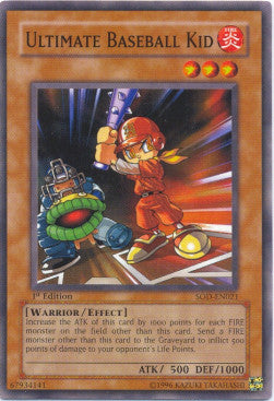 Ultimate Baseball Kid⁣ - Soul of the Duelist⁣ (Common)⁣ [021]