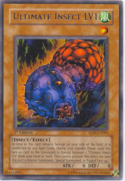 Ultimate Insect LV1 (V.1 - Rare)⁣ - Soul of the Duelist⁣ (Rare)⁣ [005]
