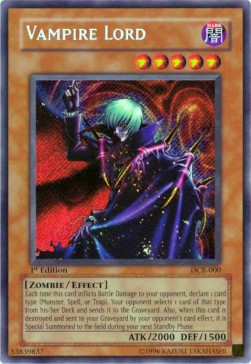 Vampire Lord (V.1 - Secret Rare) - Dark Crisis (Secret Rare) [DCR-000]