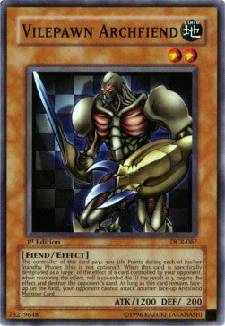 Vilepawn Archfiend (V.1 - Common)⁣ - Dark Crisis⁣ (Common)⁣ [067]