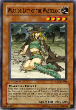 Warrior Lady of the Wasteland⁣ - Structure Deck: Warrior's Triumph⁣ (Common)⁣ [002]