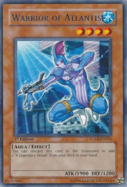 Warrior of Atlantis (V.1 - Rare)⁣ - Force of the Breaker⁣ (Rare)⁣ [016]