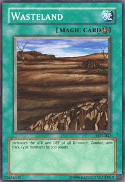 Wasteland (V.2 - Common)⁣ - Legend of Blue Eyes White Dragon⁣ (Common)⁣ [047]
