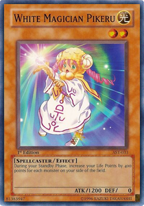 White Magician Pikeru - Ancient Sanctuary (Common) [AST-033]