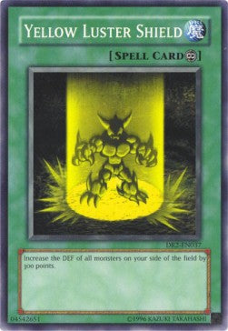 Yellow Luster Shield⁣ - Dark Revelation 2⁣ (Common)⁣ [037]