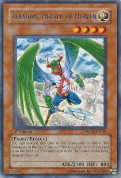 Zeradias, Herald of Heaven (V.1 - Rare)⁣ - Force of the Breaker⁣ (Rare)⁣ [018]
