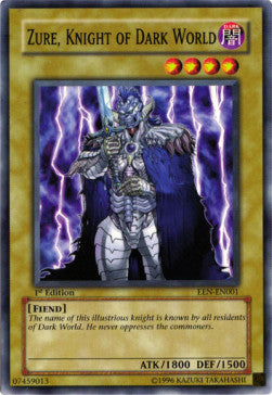 Zure, Knight of Dark World⁣ - Elemental Energy⁣ (Common)⁣ [001]