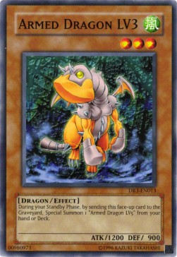 Armed Dragon LV3⁣ - Dark Revelation 3⁣ (Common)⁣ [013]