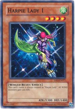 Harpie Lady 1⁣ - Dark Revelation 3⁣ (Common)⁣ [077]