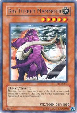 Big-Tusked Mammoth - Dark Revelation 3 (Rare) [DR3-135]