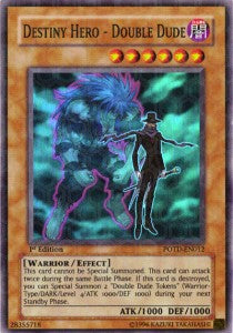 Destiny HERO - Double Dude (V.1 - Super Rare)⁣ - Power of the Duelist⁣ (Super Rare)⁣ [012]