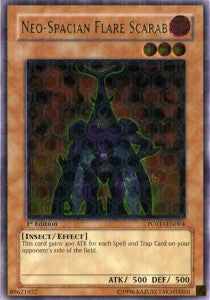 Neo-Spacian Flare Scarab (V.2 - Ultimate Rare) - Power of the Duelist (Ultimate Rare) [POTD-004]