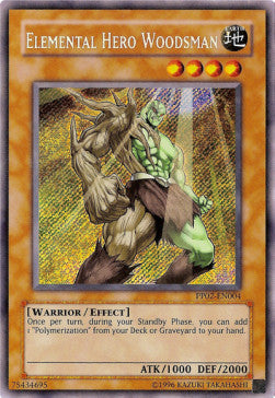 Elemental HERO Woodsman - Premium Pack 2 (Secret Rare) [PP02-004]
