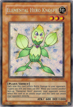 Elemental HERO Knospe (V.2 - Secret Rare)⁣ - Premium Pack 2⁣ (Secret Rare)⁣ [005]