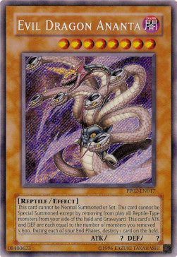 Evil Dragon Ananta⁣ - Premium Pack 2⁣ (Secret Rare)⁣ [017]