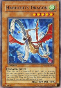Handcuffs Dragon⁣ - The Duelist Genesis⁣ (Rare)⁣ [013]