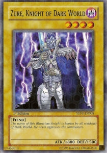 Zure, Knight of Dark World - Starter Deck: Syrus (Common) [YSDS-008]
