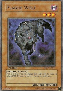 Plague Wolf⁣ - Structure Deck: Zombie World⁣ (Common)⁣ [015]