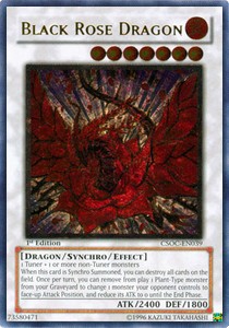 Black Rose Dragon (V.4 - Ultimate Rare)⁣ - Crossroads of Chaos⁣ (Ultimate Rare)⁣ [039]