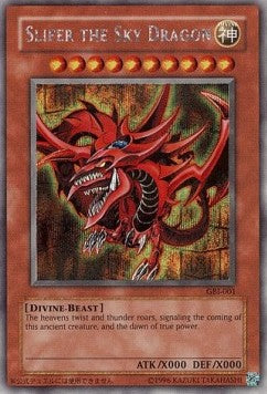 Slifer the Sky Dragon (V.1 - Secret Rare)⁣ - Gameboy Worldwide Edition Promos⁣ (Secret Rare)⁣ [001]