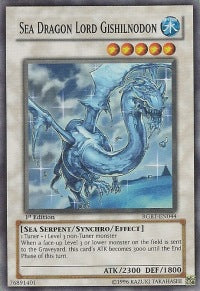 Sea Dragon Lord Gishilnodon⁣ - Raging Battle⁣ (Super Rare)⁣ [044]