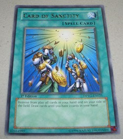 Card of Sanctity⁣ - Duelist Pack: Yugi⁣ (Rare)⁣ [025]