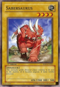 Sabersaurus⁣ - Starter Deck: 2009⁣ (Common)⁣ [002]