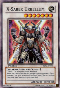 X-Saber Urbellum⁣ - Starter Deck: 2009⁣ (Super Rare)⁣ [043]