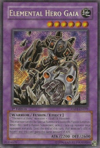 Elemental HERO Gaia⁣ - Ancient Prophecy⁣ (Secret Rare)⁣ [099]