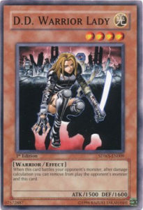 D.D. Warrior Lady⁣ - Structure Deck: Warrior's Strike⁣ (Common)⁣ [009]