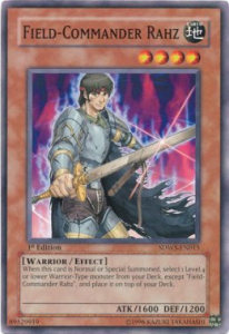 Field-Commander Rahz⁣ - Structure Deck: Warrior's Strike⁣ (Common)⁣ [015]