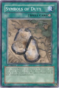 Symbols of Duty⁣ - Structure Deck: Warrior's Strike⁣ (Common)⁣ [029]