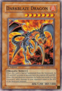 Darkblaze Dragon⁣ - Structure Deck: Rise of the Dragon Lords⁣ (Common)⁣ [002]