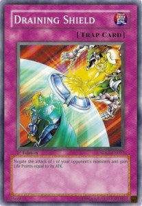 Draining Shield⁣ - Structure Deck: Rise of the Dragon Lords⁣ (Common)⁣ [037]