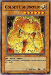 Golden Homunculus⁣ - Structure Deck: The Dark Emperor⁣ (Common)⁣ [004]