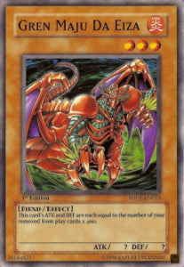 Gren Maju Da Eiza⁣ - Structure Deck: The Dark Emperor⁣ (Common)⁣ [013]