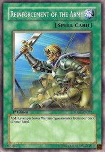 Reinforcement of the Army⁣ - Structure Deck: The Dark Emperor⁣ (Common)⁣ [022]
