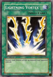 Lightning Vortex - Structure Deck: The Dark Emperor (Common) [SDDE-026]