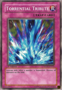 Torrential Tribute⁣ - Structure Deck: The Dark Emperor⁣ (Common)⁣ [031]