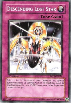 Descending Lost Star⁣ - Duelist Pack: Yusei Fudo 2⁣ (Common)⁣ [024]